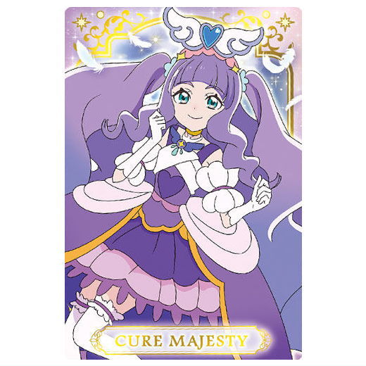Kimi to Idol PreCure Omatase! Kimi ni Todokeru KirakkiLive! Kirakira Card Gummy [16.Cure Majesty]
