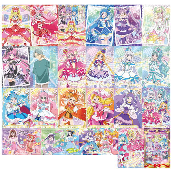 Kimi to Idol PreCure Omatase! Kimi ni Todokeru KirakkiLive! Kirakira Card Gummy [All 23 type set(Full Complete)]