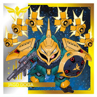 Niforamtion Mobile Suit Gundam Sticker Wafer vol.4 Freedom of Space [5.Jagd Doga (rare)]