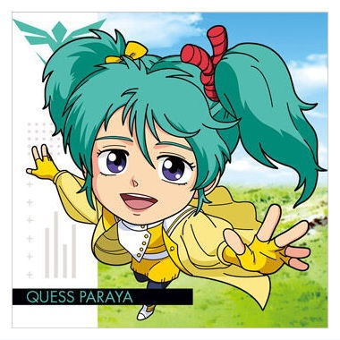 Niforamtion Mobile Suit Gundam Sticker Wafer vol.4 Freedom of Space [8.Quess Paraya (normal)]