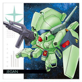 Niforamtion Mobile Suit Gundam Sticker Wafer vol.4 Freedom of Space [9.Jegan (normal)]