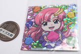 Niforamtion Mobile Suit Gundam Sticker Wafer vol.4 Freedom of Space [13.Lacus Clyne (super rare)]