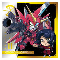 Niforamtion Mobile Suit Gundam Sticker Wafer vol.4 Freedom of Space [14.Aegis Gundam & Athrun Zala (rare)]
