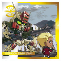 Niforamtion Mobile Suit Gundam Sticker Wafer vol.4 Freedom of Space [16.Buster Gundam & Dearka Elsman (rare)]