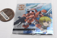 Niforamtion Mobile Suit Gundam Sticker Wafer vol.4 Freedom of Space [21.Miguel Aiman & Mobile GINN (Miguel Aiman)(normal)]