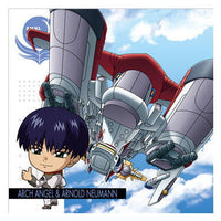 Niforamtion Mobile Suit Gundam Sticker Wafer vol.4 Freedom of Space [22.Archangel & Arnold Neumann (normal)]