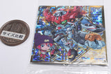 Niforamtion Mobile Suit Gundam Sticker Wafer vol.4 Freedom of Space [23.GQuuuuuuX & Machu (ultra rare)]
