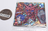 Niforamtion Mobile Suit Gundam Sticker Wafer vol.4 Freedom of Space [24.Red Gundam & Shuji Ito (ultra rare)]