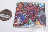Niforamtion Mobile Suit Gundam Sticker Wafer vol.4 Freedom of Space [24.Red Gundam & Shuji Ito (ultra rare)]