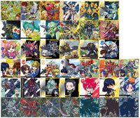 Niforamtion Mobile Suit Gundam Sticker Wafer vol.4 Freedom of Space [All 39 type set, including 3 parallel types (Full Complete)]