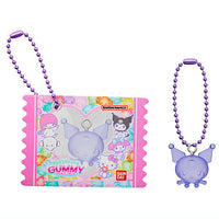 Sanrio Characters Gummy Charm GUMMY & Mini Pouch [3.Kuromi]