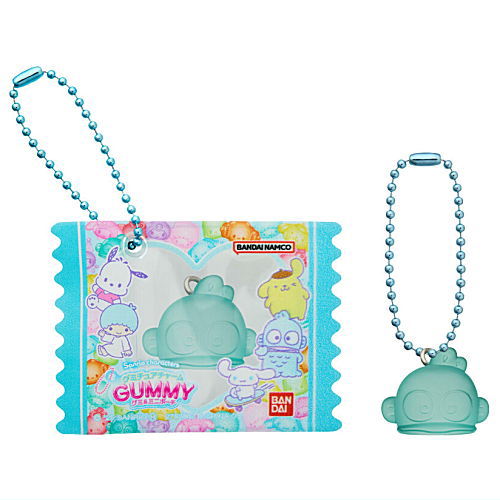 Sanrio Characters Gummy Charm GUMMY & Mini Pouch [10.Hangyodong]