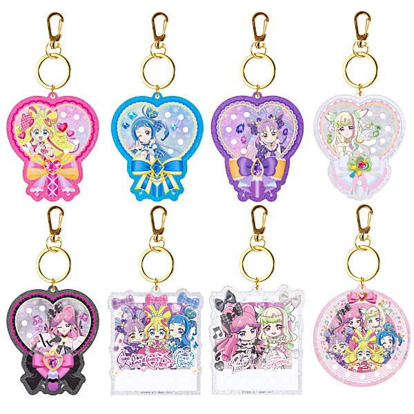Kimi to Idol PreCure Pachi Pachi PreCure Deco Name [All 8 type set(Full Complete)]
