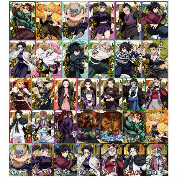 Kimetsu no Yaiba Wafer Part.10 [All 33 type set(Full Complete)]