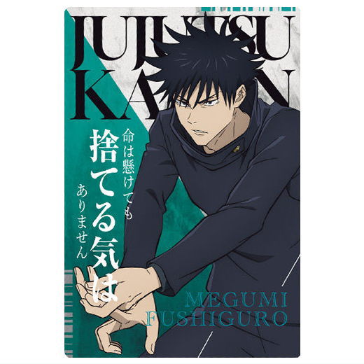 Jujutsu Kaisen Wafer Part.6 [2.Megumi Fushiguro (normal card)]