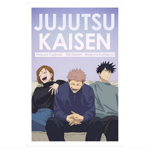 Jujutsu Kaisen Wafer Part.6 [13.Nobara Kugisaki & Yuji Itadori & Megumi Fushiguro (normal card)]