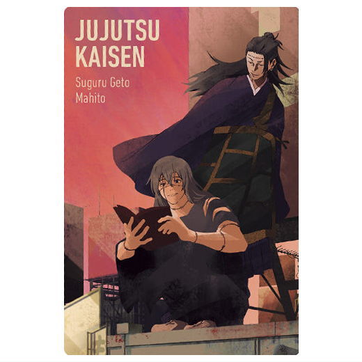 Jujutsu Kaisen Wafer Part.6 [16.Suguru Geto & Mahito (normal card)]