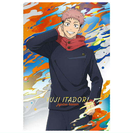 Jujutsu Kaisen Wafer Part.6 [17.Yuji Itadori (rare card) (Gold foil stamping)]