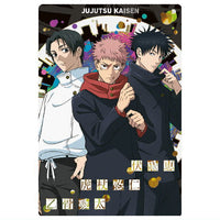 Jujutsu Kaisen Wafer Part.6 [27.Yuta Okkotsu & Yuji Itadori & Megumi Fushiguro (special rare card) (Gold foil stamping)]
