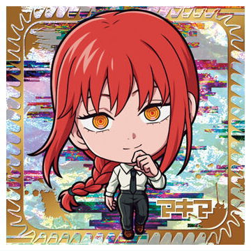 Niforamtion Movie Chainsaw Man Reze Sticker Wafer [27.Makima (Devil Rare)]