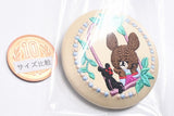 The Bear's School embroidery can badge with biscuit [4.The Bear's School (Window)]