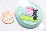 The Bear's School embroidery can badge with biscuit [8.Present for Me (Chackie)]