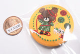 The Bear's School embroidery can badge with biscuit [11.Jackie and the Cat (Yarn)]