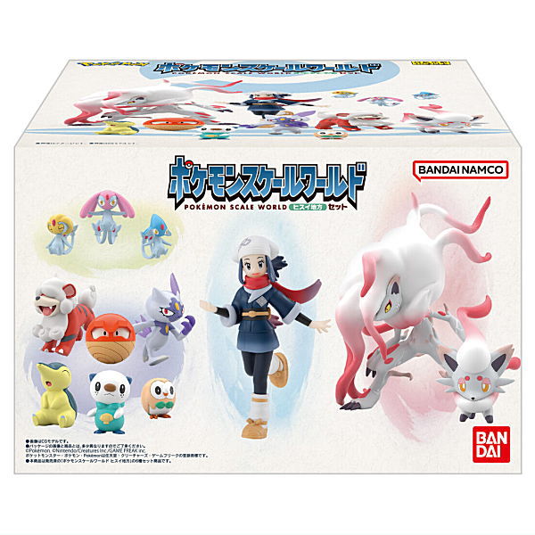 Pokemon Scale World Hisui region [All 6 type set (Full Complete)]