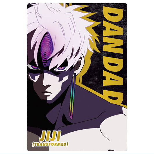 TV anime Dandadan card wafer Part.2 [21.Jiji (transformation) (Rare)]