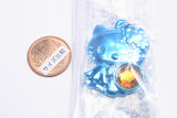 Sanrio Characters Kirakkira Pendant [2.Hello Kitty (Light Blue Plated)]