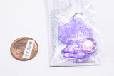 Sanrio Characters Kirakkira Pendant [4.Hello Kitty (Light Purple Glitter)]