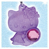 Sanrio Characters Kirakkira Pendant [4.Hello Kitty (Light Purple Glitter)]