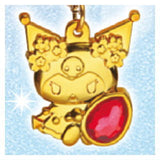 Sanrio Characters Kirakkira Pendant [9.Kuromi (Gold Plated)]