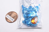 Sanrio Characters Kirakkira Pendant [10.Kuromi (Light Blue Plated)]