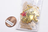 Sanrio Characters Kirakkira Pendant [13.Cinnamoroll (Gold Plated)]