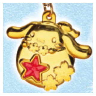 Sanrio Characters Kirakkira Pendant [13.Cinnamoroll (Gold Plated)]