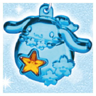 Sanrio Characters Kirakkira Pendant [14.Cinnamoroll (Light Blue Plated)]