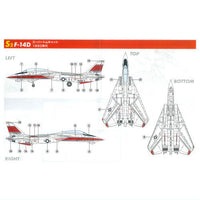 1/144Scale WORK SHOP Vol.43 Tomcat Memories 3 [11.Secret: (S2) F-14D Super Tomcat 1990s]