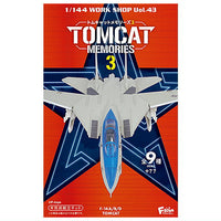 1/144Scale WORK SHOP Vol.43 Tomcat Memories 3 [Normal 9 type set(secret is NOT including)]