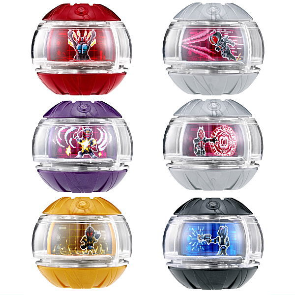 Kamen Rider Zeztz SG Rider Capsem 01 [All 6 type set (Full Complete)]