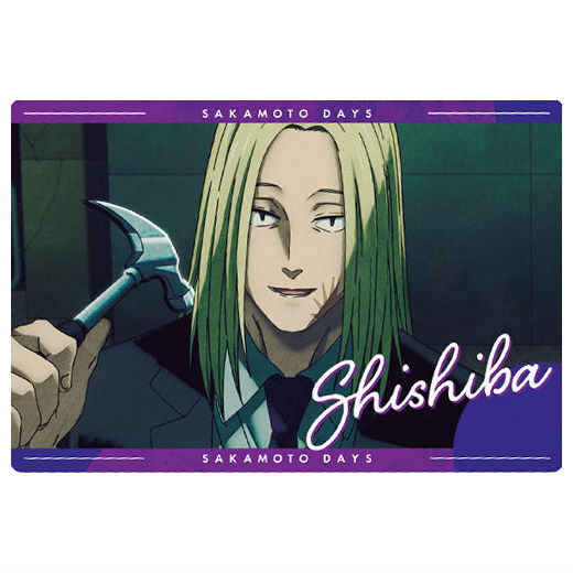 SAKAMOTO DAYS Wafer -The Animation- vol.2 [6.Shishiba (Normal Card N)]