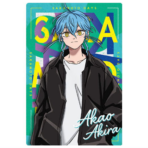 SAKAMOTO DAYS Wafer -The Animation- vol.2 [21.Akira Akao (Rare Card R)]