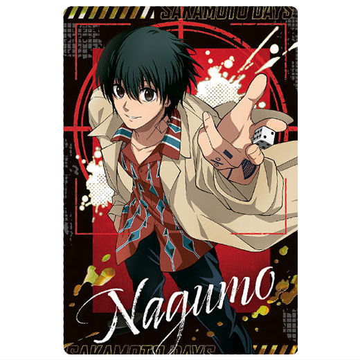 SAKAMOTO DAYS Wafer -The Animation- vol.2 [25.Nagumo (Special Rare Card SR)(Gold holographic foil stamping)]