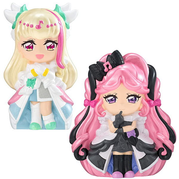 Kimi to Idol PreCure Sweet Pearl Doll Part.2 [Assorted 2 type set (1.Cure Zukyoon/2.Cure Kiss)]
