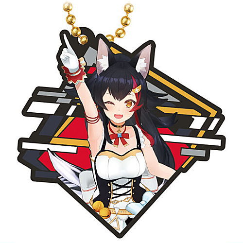 HoloLive Rubber Mascot ART Gummy vol.2 [13.Ookami Mio]