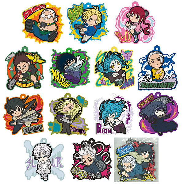 SAKAMOTO DAYS Pop Rubber [All 14 type set(Full Complete)]