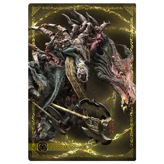 Elden Ring Twin Wafer [1.Godrick the Grafted (Gold Foil Stamp)]
