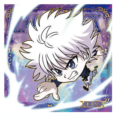 Niforamtion HUNTER x HUNTER Seal x Wafer Vol.8 [19.Killua (Zaoldyeck Rare)]