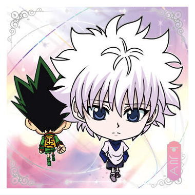 Niforamtion HUNTER x HUNTER Seal x Wafer Vol.8 [31.Killua (Super Rare)(Gold holo foil stamping)]