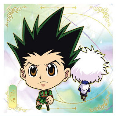 Niforamtion HUNTER x HUNTER Seal x Wafer Vol.8 [32.Gon (Super Rare)(Gold holo foil stamping)]